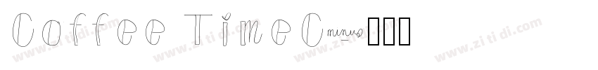 Coffee TimeC字体转换